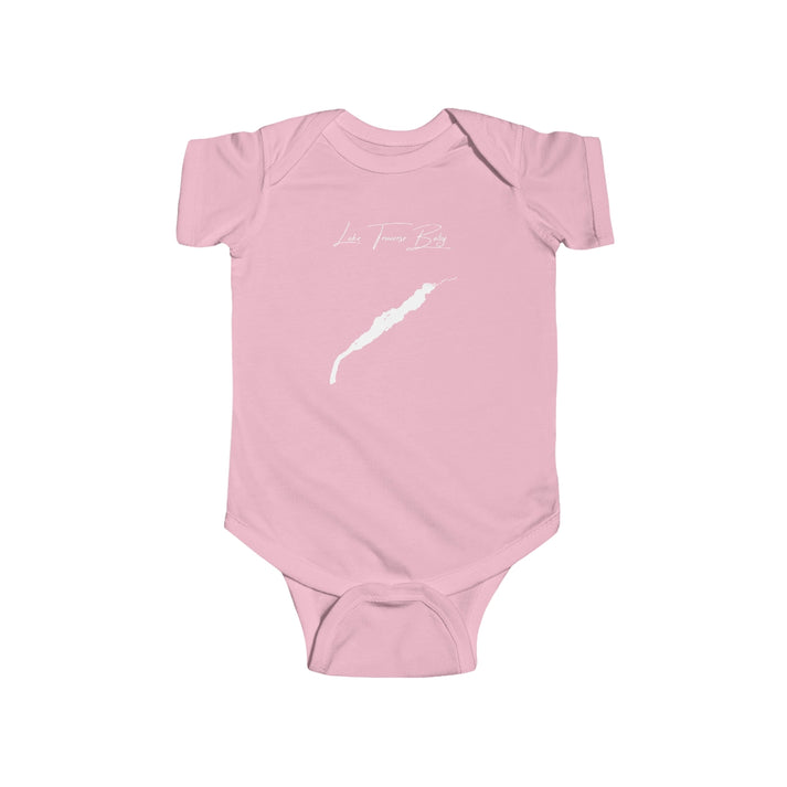 Minnesota  Lake  Traverse  Onesie  front  position  view  from  front  pink.webp