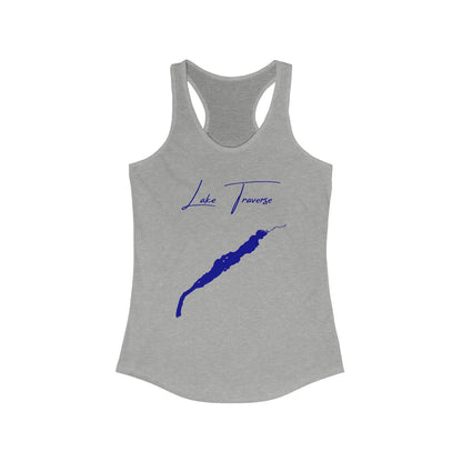 Minnesota  Lake  Traverse  Racerback-Tank  front  position  view  from  front  heather  grey.webp