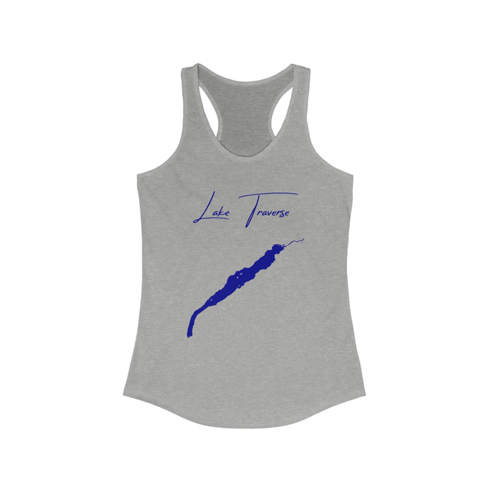 Minnesota  Lake  Traverse  Racerback-Tank  front  position  view  from  front  heather  grey.webp