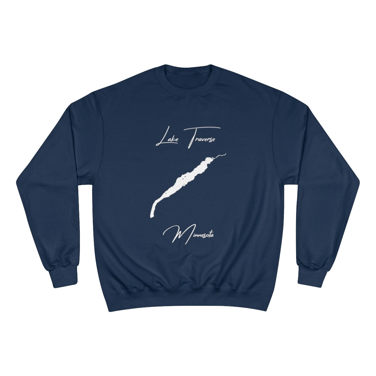 Minnesota  Lake  Traverse  Sweatshirt  front  position  view  from  front  navy.webp