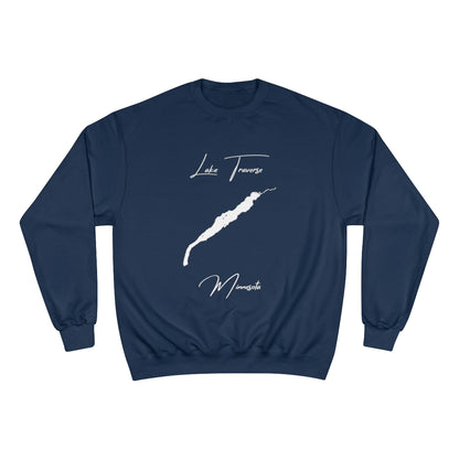 Minnesota  Lake  Traverse  Sweatshirt  front  position  view  from  front  navy.webp