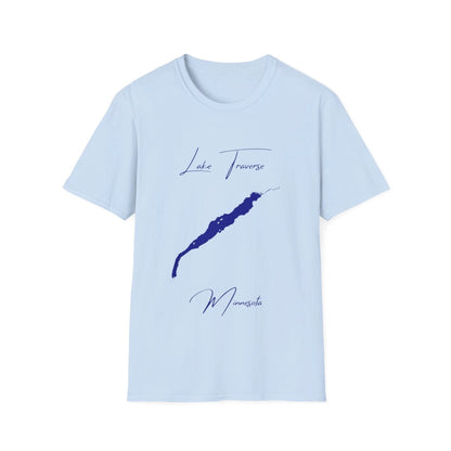 Minnesota  Lake  Traverse  T-shirt  front  position  view  from  front  light  blue.webp