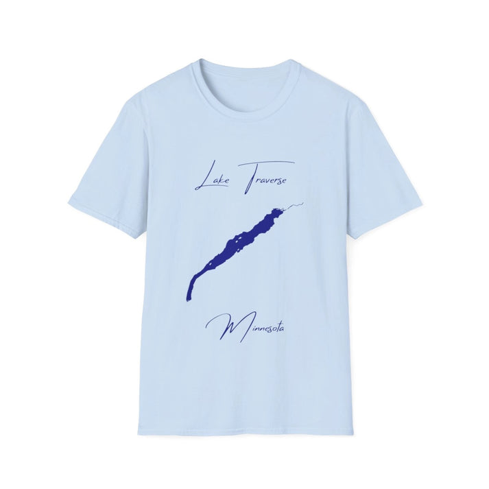 Minnesota  Lake  Traverse  T-shirt  front  position  view  from  front  light  blue.webp