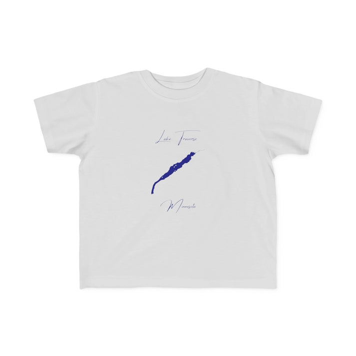Minnesota  Lake  Traverse  Toddler  T-shirt  front  position  view  from  front  silver.webp
