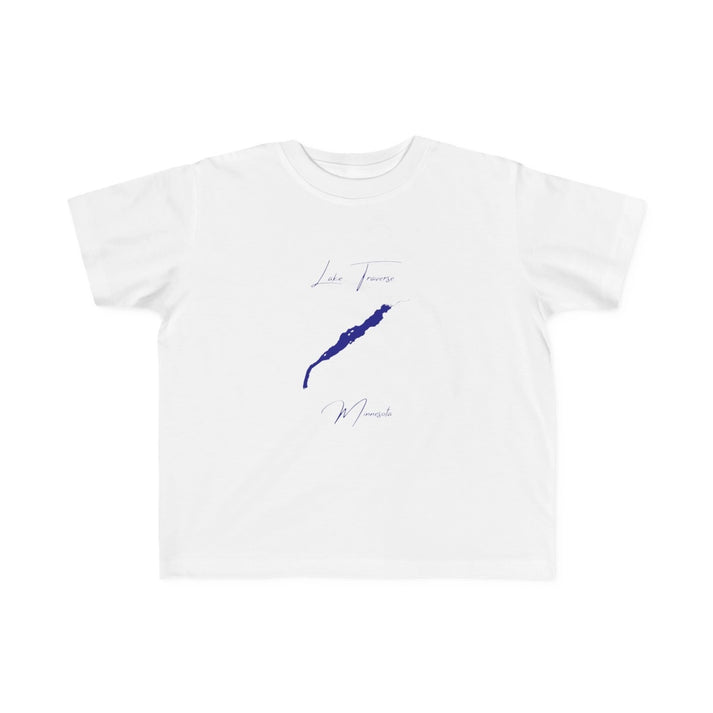 Minnesota  Lake  Traverse  Toddler  T-shirt  front  position  view  from  front  white.webp