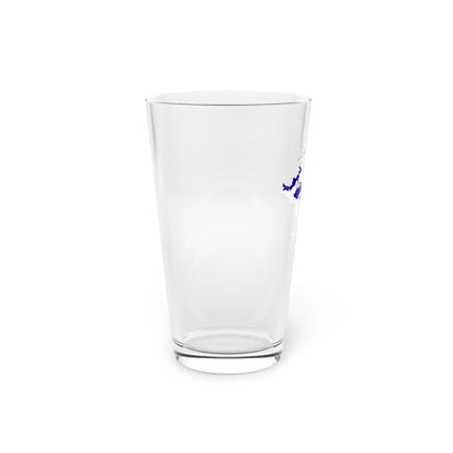Minnesota  Lake  Vermilion  16oz  Pint  Glass  front  position  view  from  left  16oz.webp