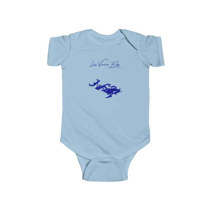 Minnesota  Lake  Vermilion  Onesie  front  position  view  from  front  light  blue.webp