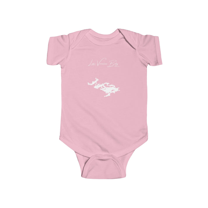 Minnesota  Lake  Vermilion  Onesie  front  position  view  from  front  pink.webp