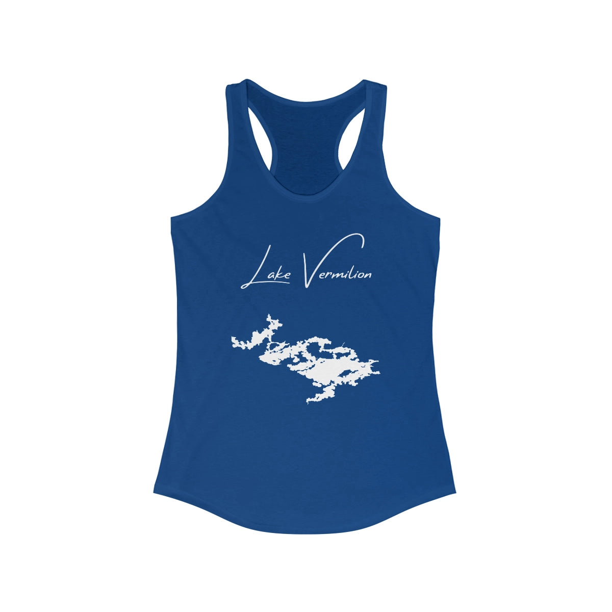Minnesota  Lake  Vermilion  Racerback-Tank  front  position  view  from  front  solid  royal.webp
