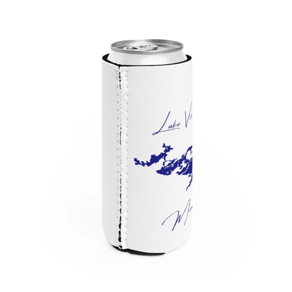 Minnesota  Lake  Vermilion  Slim  Can  Koozie  all  position  view  from  right  white.webp