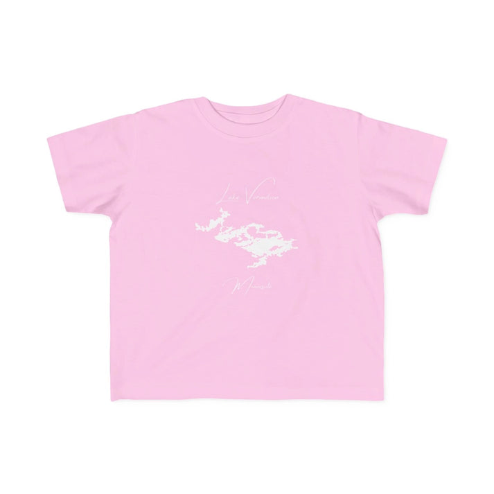 Minnesota  Lake  Vermilion  Toddler  T-shirt  front  position  view  from  front  pink.webp