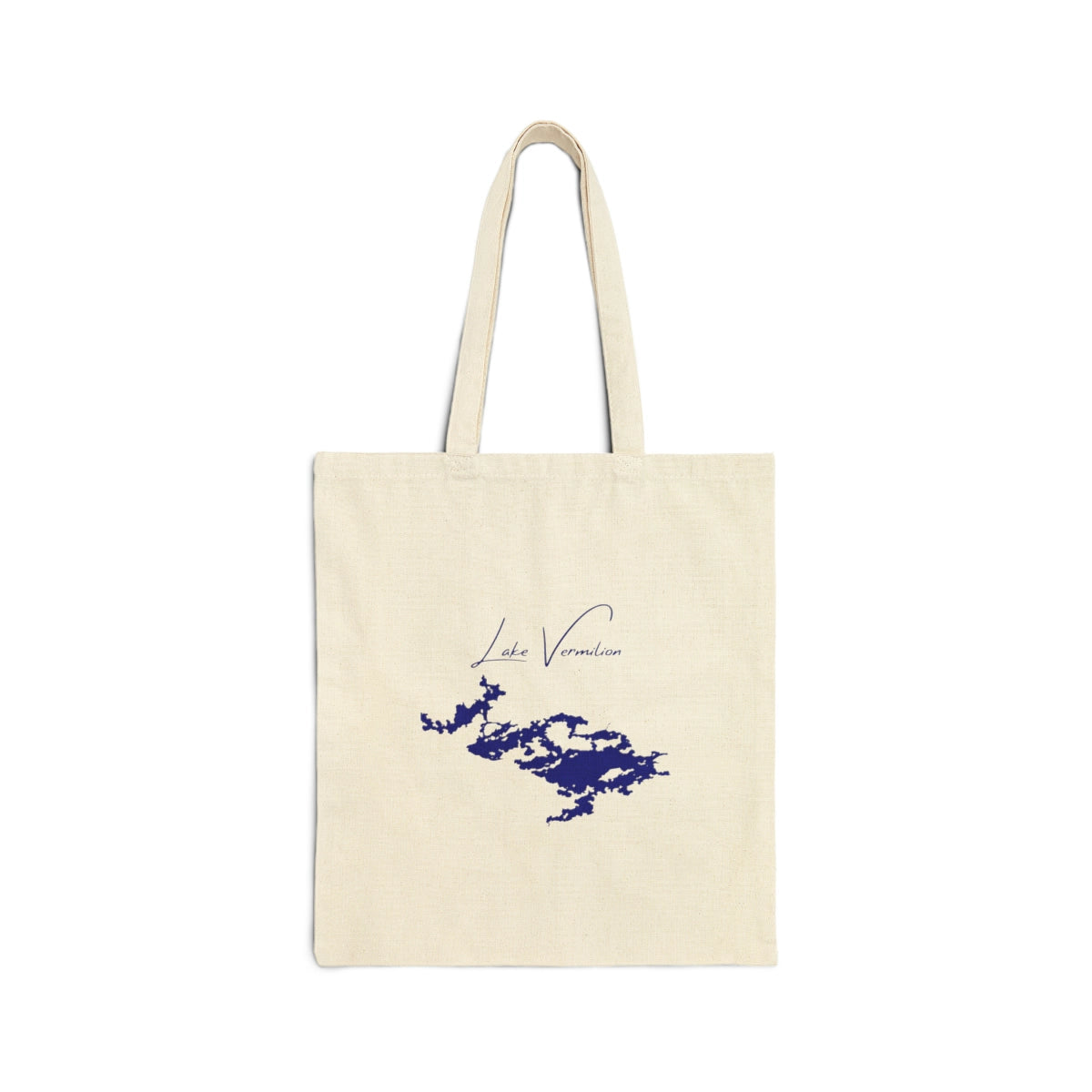 Minnesota  Lake  Vermilion  Tote  Bag  front  position  view  from  front  15  x  16.webp