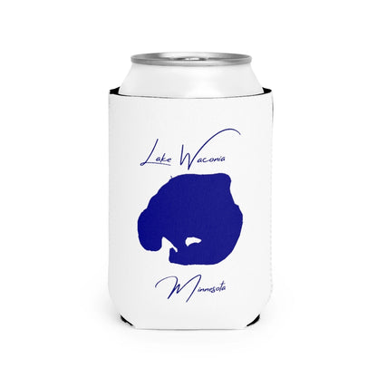 Minnesota  Lake  Waconia  Can  Koozie  front  position  view  from  front-2  white.webp