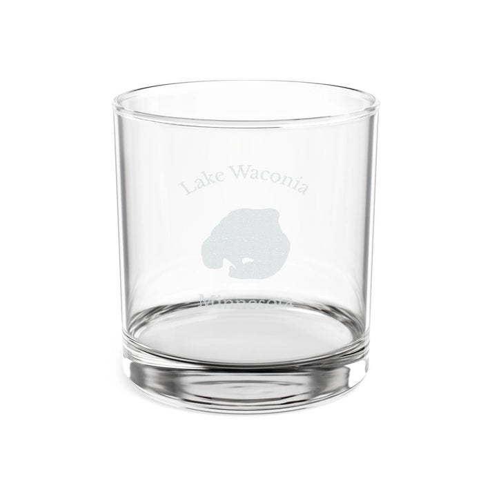 Minnesota  Lake  Waconia  Engraved  Whiskey  Glass  other  position  view  from  front  10.5oz.webp