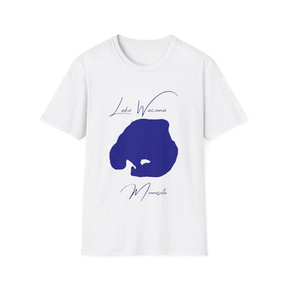 Minnesota  Lake  Waconia  T-shirt  front  position  view  from  front  white.webp