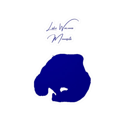 Minnesota  Lake  Waconia  Vinyl  Decal  other  position  view  from  front  4  x  6.webp