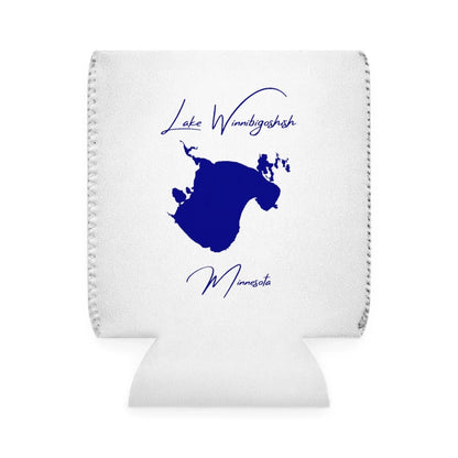 Minnesota  Lake  Winnibigoshish  Can  Koozie  front  position  view  from  front-1  white.webp