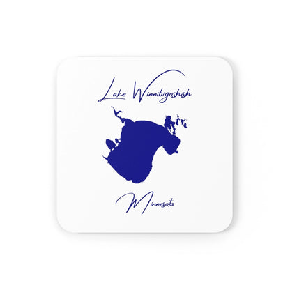 Minnesota  Lake  Winnibigoshish  Coaster  Set  front  position  view  from  front  3.75  x  3.75.webp