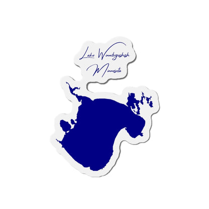 Minnesota  Lake  Winnibigoshish  Die  Cut  Magnet  front  position  view  from  front  4  x  4.webp