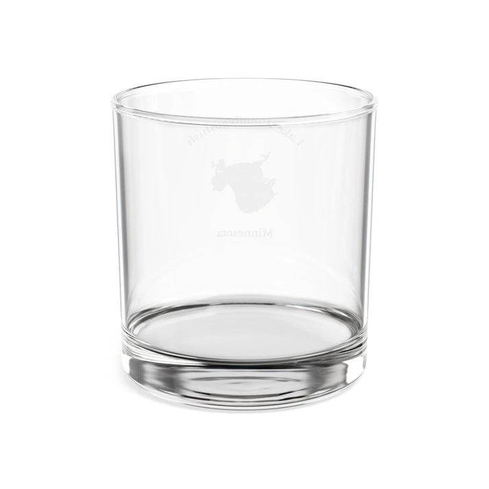 Minnesota  Lake  Winnibigoshish  Engraved  Whiskey  Glass  other  position  view  from  back  10.5oz.webp