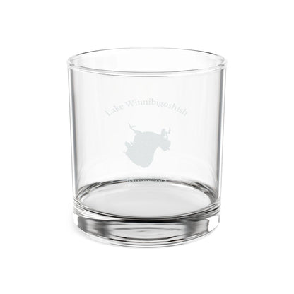 Minnesota  Lake  Winnibigoshish  Engraved  Whiskey  Glass  other  position  view  from  front  10.5oz.webp