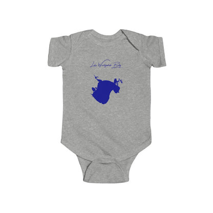 Minnesota  Lake  Winnibigoshish  Onesie  front  position  view  from  front  heather.webp