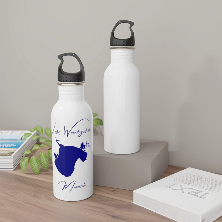 Minnesota  Lake  Winnibigoshish  Water  bottle  other  position  view  from  context-2  white.webp