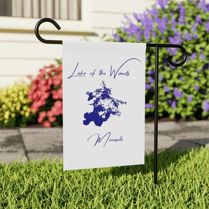 Minnesota  Lake  of  the  Woods  Garden  Banner  other  position  view  from  context-2  12''  x  18''.webp