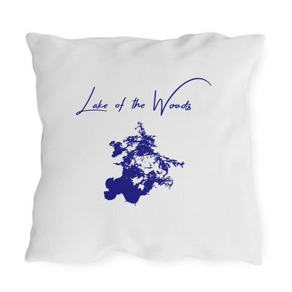 Minnesota  Lake  of  the  Woods  Outdoor  Pillow  back  position  view  from  back  20  x  20.webp