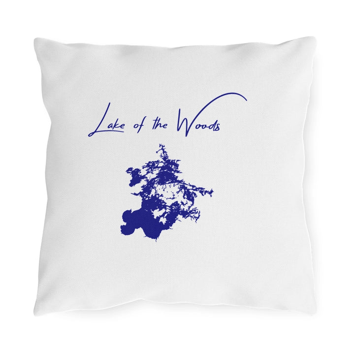 Minnesota  Lake  of  the  Woods  Outdoor  Pillow  front  position  view  from  front  16  x  16.webp
