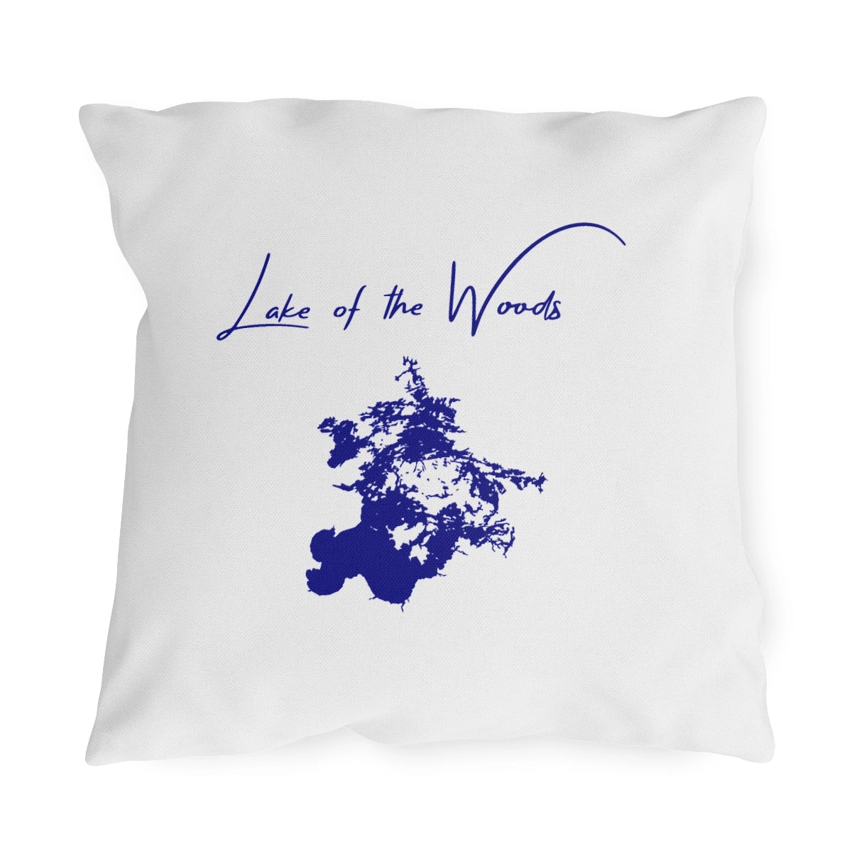 Minnesota  Lake  of  the  Woods  Outdoor  Pillow  front  position  view  from  front  18  x  18.webp