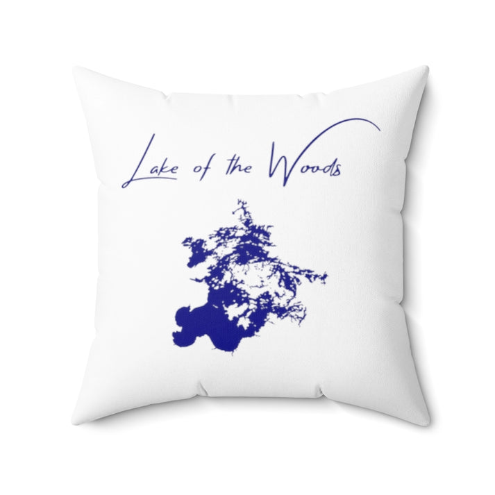 Minnesota  Lake  of  the  Woods  Pillow  front  position  view  from  back  20  x  20.webp