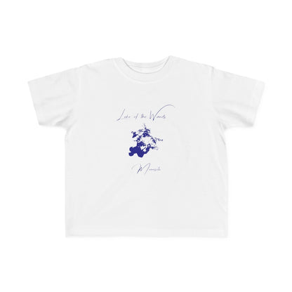 Minnesota  Lake  of  the  Woods  Toddler  T-shirt  front  position  view  from  front  white.webp
