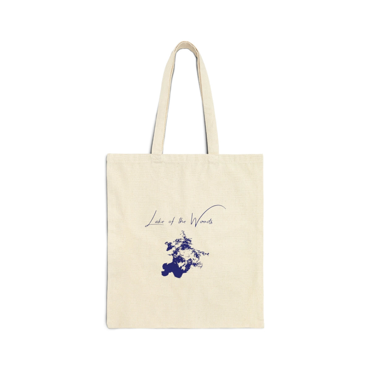 Minnesota  Lake  of  the  Woods  Tote  Bag  back  position  view  from  back  15  x  16.webp