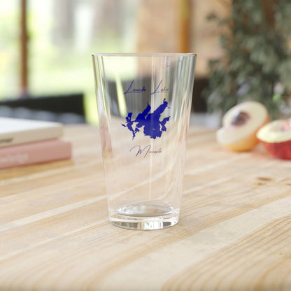 Minnesota  Leech  Lake  16oz  Pint  Glass  front  position  view  from  context-2  16oz.webp