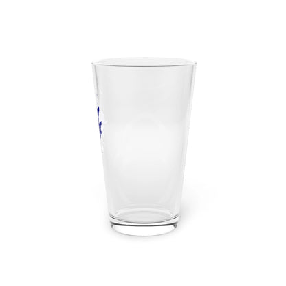 Minnesota  Leech  Lake  16oz  Pint  Glass  front  position  view  from  right  16oz.webp