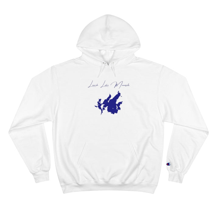 Minnesota  Leech  Lake  Hoodie  front  position  view  from  front  white.webp