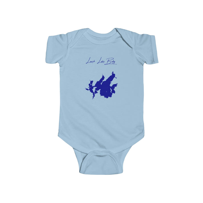 Minnesota  Leech  Lake  Onesie  front  position  view  from  front  light  blue.webp