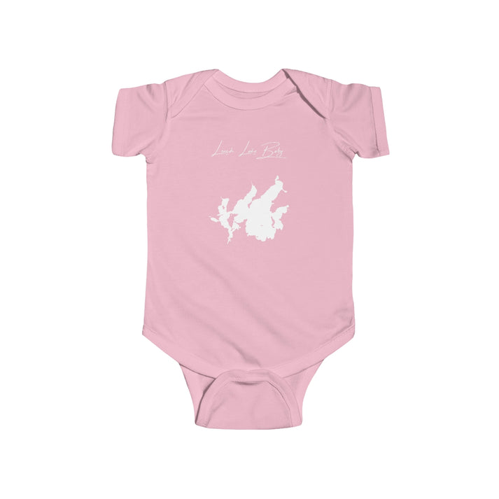 Minnesota  Leech  Lake  Onesie  front  position  view  from  front  pink.webp