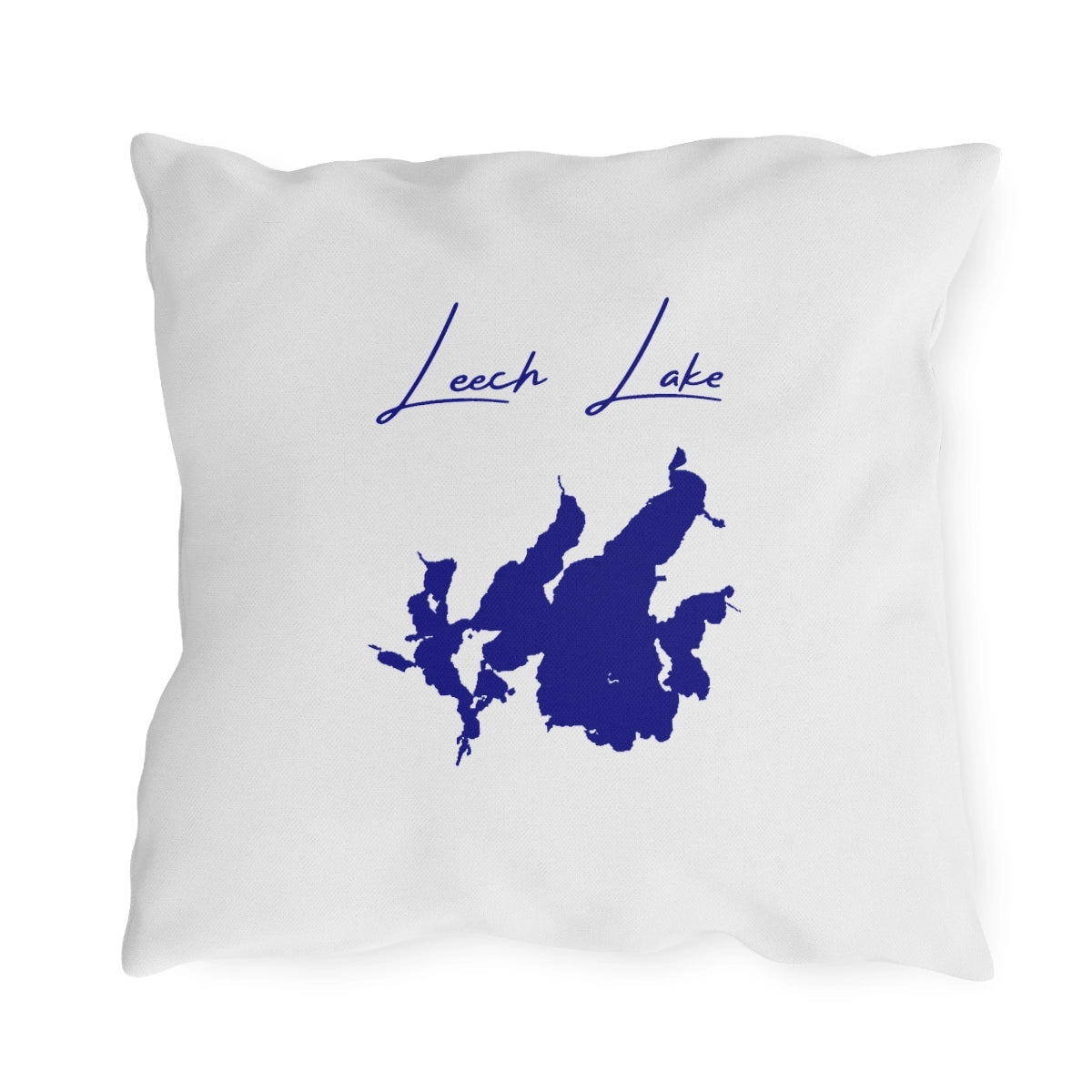 Minnesota  Leech  Lake  Outdoor  Pillow  back  position  view  from  back  18  x  18.webp