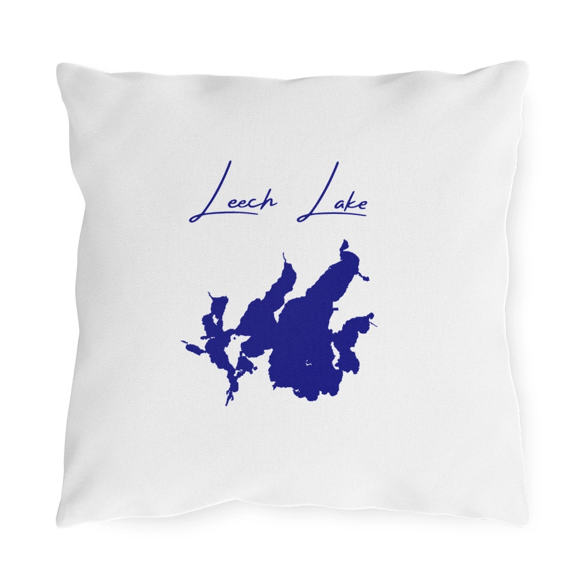 Minnesota  Leech  Lake  Outdoor  Pillow  front  position  view  from  front  16  x  16.webp