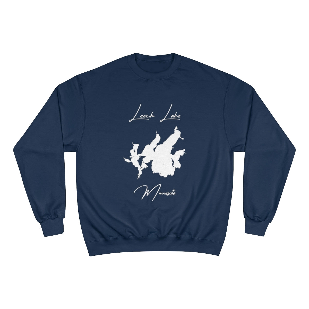 Minnesota  Leech  Lake  Sweatshirt  front  position  view  from  front  navy.webp