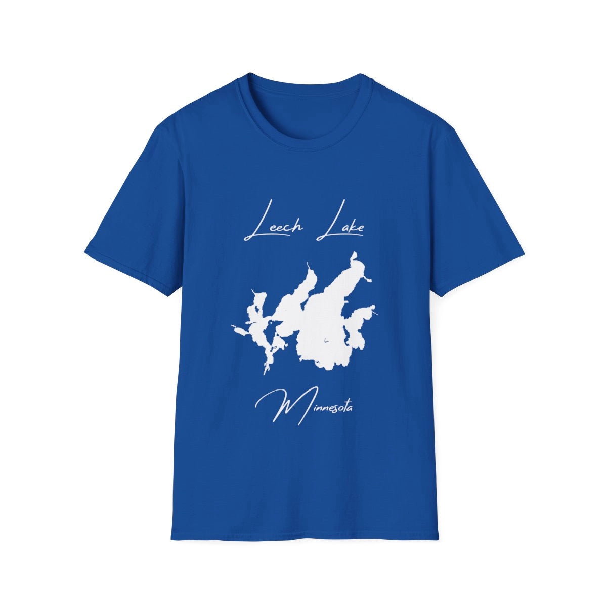 Minnesota  Leech  Lake  T-shirt  front  position  view  from  front  royal.webp