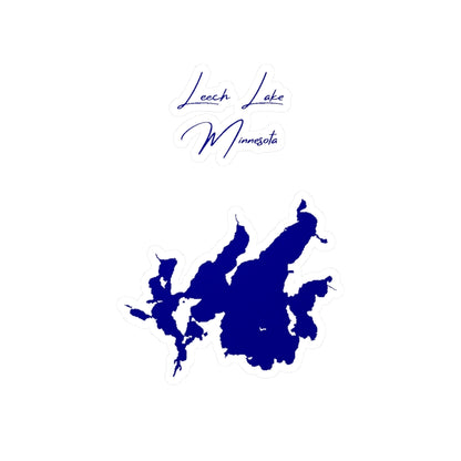 Minnesota  Leech  Lake  Vinyl  Decal  other  position  view  from  front  4  x  6.webp