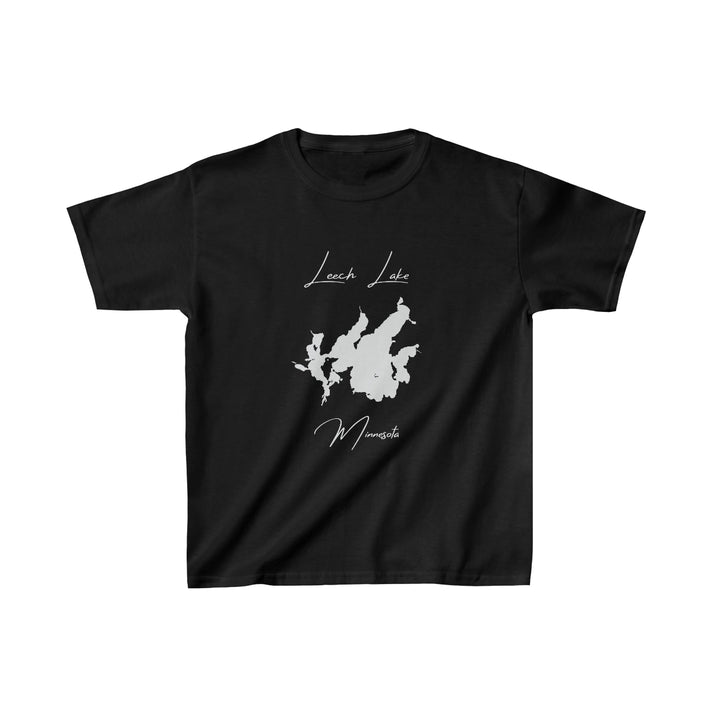 Minnesota  Leech  Lake  Youth  T-shirt  front  position  view  from  front  black.webp