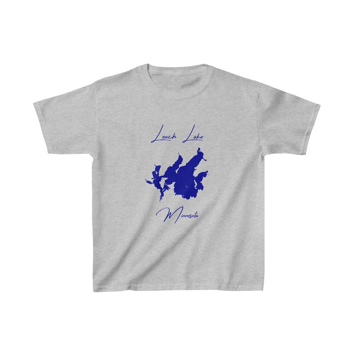 Minnesota  Leech  Lake  Youth  T-shirt  front  position  view  from  front  sport  grey.webp