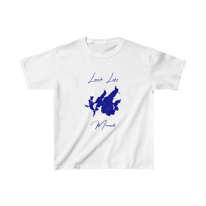 Minnesota  Leech  Lake  Youth  T-shirt  front  position  view  from  front  white.webp
