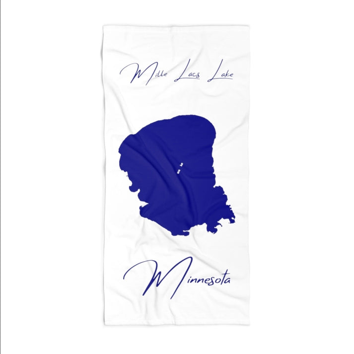 Minnesota  Mille  Lacs  Lake  Beach  Towel  front  position  view  from  front  36  x  72.webp