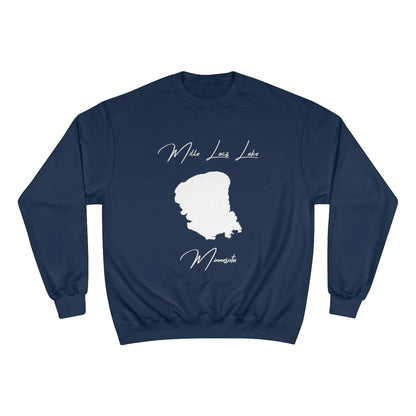 Minnesota  Mille  Lacs  Lake  Sweatshirt  front  position  view  from  front  navy.webp