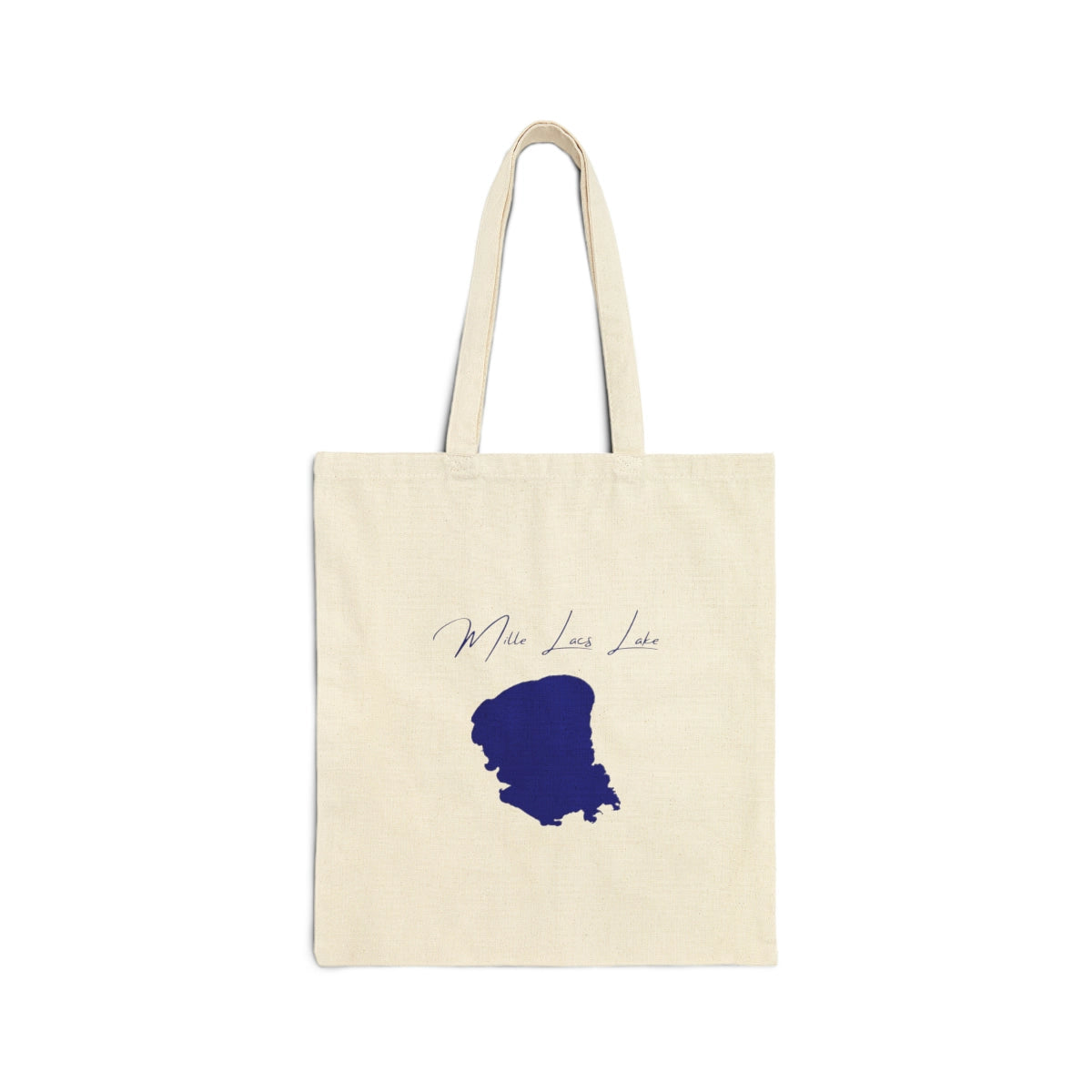 Minnesota  Mille  Lacs  Lake  Tote  Bag  front  position  view  from  front  15  x  16.webp